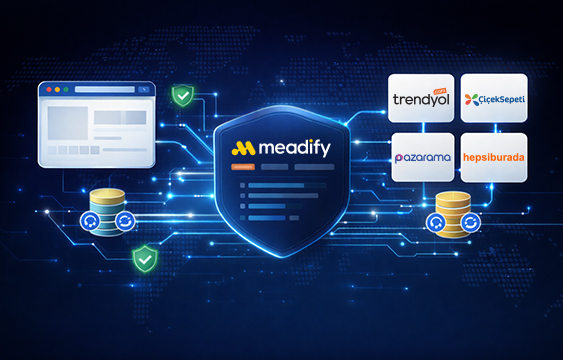 Meadify e-ticaret kontrol paneli
